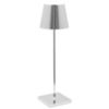 Zafferano LD0340C3 - Lampe de table Poldina Pro en chrome poli