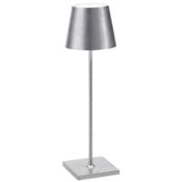 Zafferano LD0340BFA - Lampe de table Poldina Pro feuille d'argent