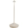 Zafferano LD1650S3 - Lámpara de mesa Pina Pro arena