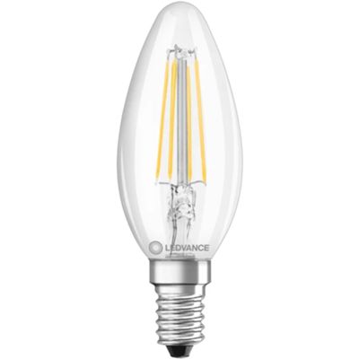 Ledvance PCB40827CE11 - lampada led oliva E14 4W 230V 2700K