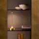 Zafferano LD1650BFO - Lampe de table Pina Pro à la feuille d'or