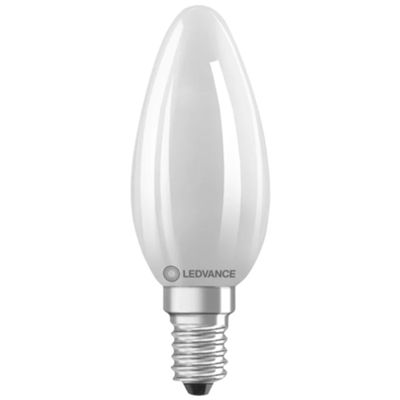 Ledvance PCB60D827SE11 - Lámpara LED oliva E14 5.5W 230V 2700K DIM