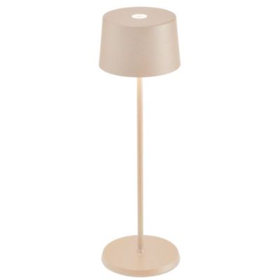 Zafferano LD1850S3 - Lampe de table Olivia Pro sable