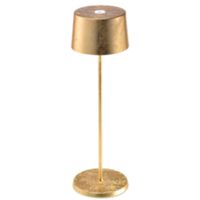 Zafferano LD0850BFO - Lampe de table Olivia Pro en feuille d'or