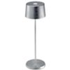 Zafferano LD0850BFA - lampada da tavolo Olivia Pro foglia argento