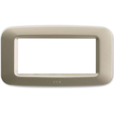 Ave 45PY04CHO Sistema 45 - placca 4 moduli champagne opaco