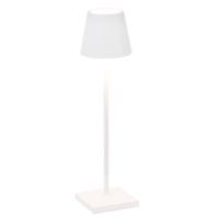 Zafferano LD0490B3 - Lampe de table Poldina Micro blanche