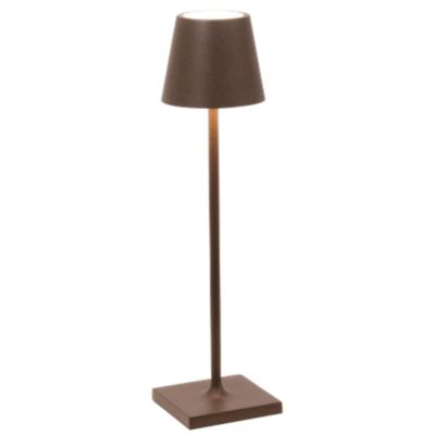 Zafferano LD0490R3 - Poldina Micro corten table lamp