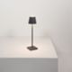 Zafferano LD0490N3 - Lampe de table Poldina Micro gris foncé