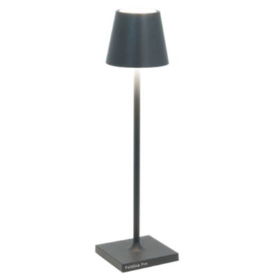 Zafferano LD0490N3 - Poldina Micro table lamp dark grey