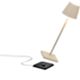 Zafferano LD0490S3 - lampada da tavolo Poldina Micro sabbia