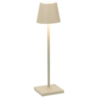 Zafferano LD0490S3 - Lámpara de mesa Poldina Micro arena