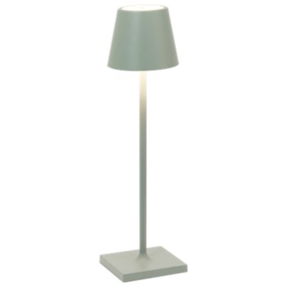 Zafferano LD0490G3 - lampada da tavolo Poldina Micro salvia
