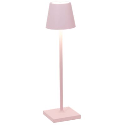 Zafferano LD0490P3 - lampada da tavolo Poldina Micro rosa