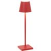 Zafferano LD0490F3 - lampada da tavolo Poldina Micro rosso