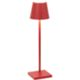 Zafferano LD0490F3 - lampada da tavolo Poldina Micro rosso
