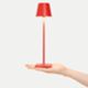 Zafferano LD0490F3 - lampada da tavolo Poldina Micro rosso