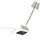 Zafferano LD0490C3 - lampada da tavolo Poldina Micro cromo lucido