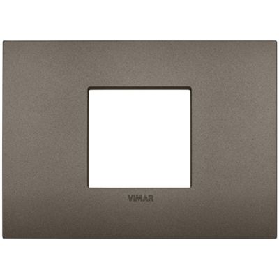 Arke - placca Classic Metal 2 posti centrali