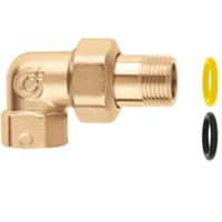 Caleffi 588160 - three-piece curved fitting F/M 1
