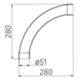 Sistem Air 3051.8 - 90 wide curve F/F 2