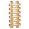 Caleffi 356604 - double manifold 4+4