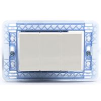 Sistem Air 1569.0 - prise d'aspiration BTicino Matix blanche