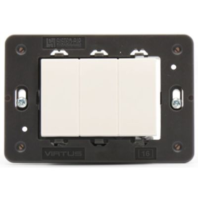 Sistem Air 1558.1 - prise d'aspiration Vimar Eikon Evo blanche
