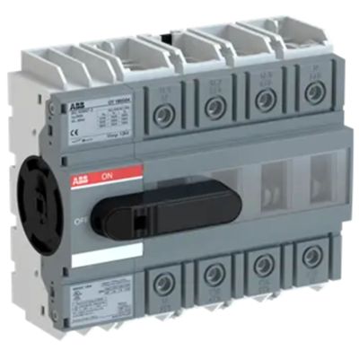 ABB OT160G04K - 4P 160A direct handle switch disconnector