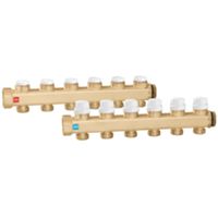 Caleffi 662625 - 1 x 2-way brass distribution manifold