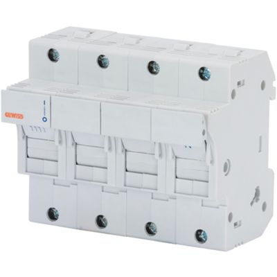Gewiss GW96313 - portafusibles seccionador 3P+N 50A 6M