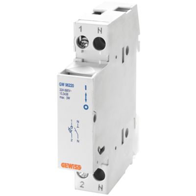 Gewiss GW96220 - fuse disconnector holder 1P+N 32A 1M