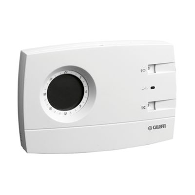 Caleffi 618107 - cronotermostato da parete settimanale bianco