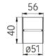 Sistem Air 1151.1 - manchon PVC blanc 2