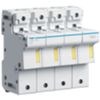 Hager LR604 - portafusibles seccionador 3P+N 50A 6M