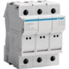 Hager LSN503 - Portafusibles desconectador 3P 32A 3M