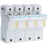 Hager LR704 - portafusibles seccionador 3P+N 125A 8M