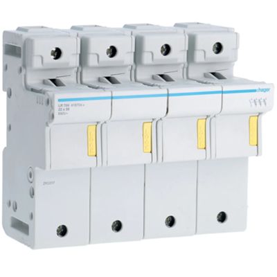 Hager LR704 - portafusibles seccionador 3P+N 125A 8M