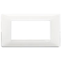 Plana - placca in tecnopolimero 4 posti reflex neve