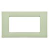 Gewiss GW22144 System - Venice green 4-module plate