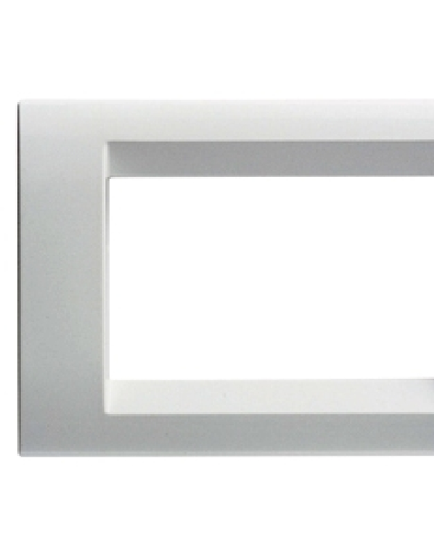 Gewiss GW32024 Playbus - cloud white 4-module cover plate