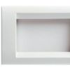 Gewiss GW32024 Playbus - placca 4 moduli bianco nuvola