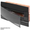  Gewiss GW40229TN - centralino incasso 12M nero 40 CDI