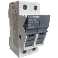 Italweber 2302038 - portafusibile sezionatore 2P 32A 2M