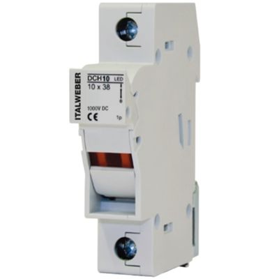 Italweber 2342038D - portafusibles seccionador 2P 25A 2M