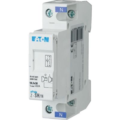 Eaton 263877 - 1P+N 32A 1M switch fuse holder