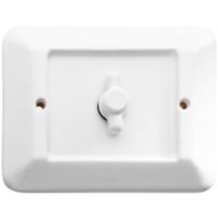 Delux - plaque en porcelaine avec inverseur