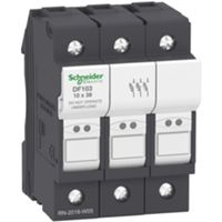 Schneider DF103 - Portafusibles desconectador 3P 32A