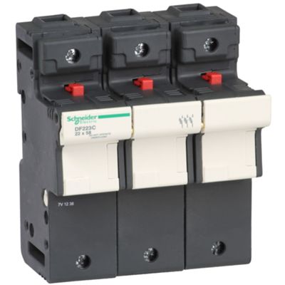 Schneider DF223C - Portafusibles desconectador 3P 125A