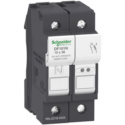 Schneider DF101N - 1P+N 32A switch fuse holder